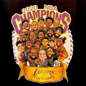 LAKERS 2020 NBA CHAMPIONSHIP T-SHIRT